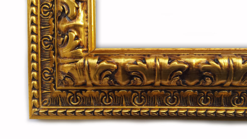C00210, Cornice rettangolare in legno - immagine 2