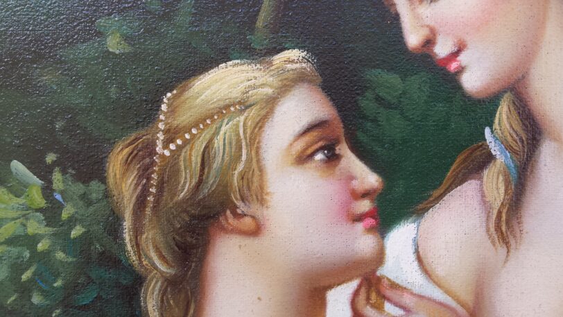T00897, Donne sul prato, Scena - immagine 2
